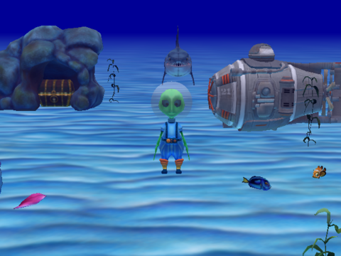 Underwater Alien Adventure